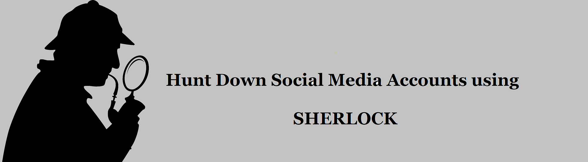 Hunt Down Social Media Accounts by username with Sherlock